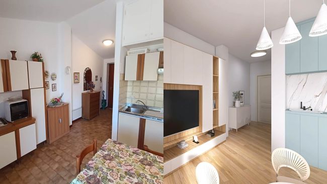 Monolocale con ampio terrazzo