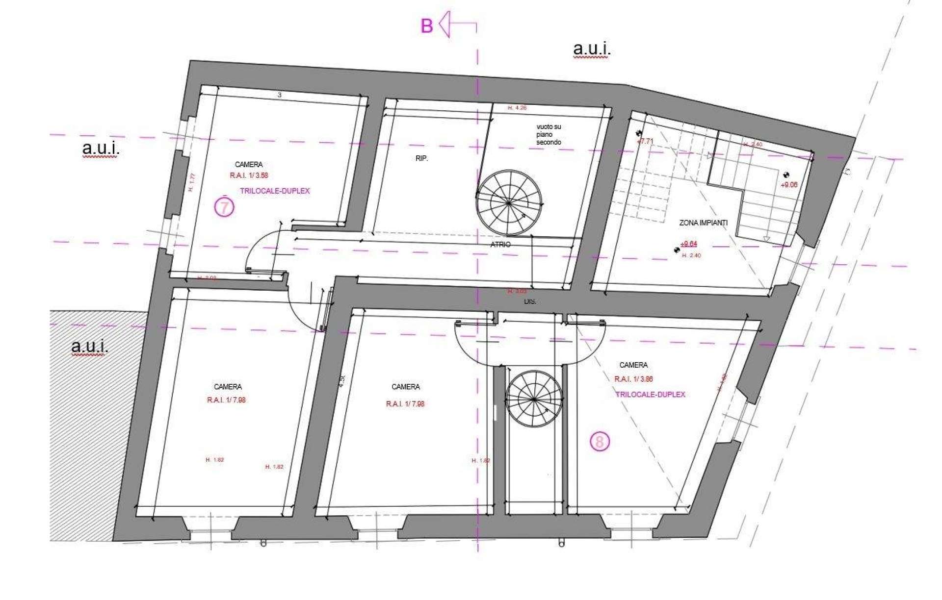mappa immobile